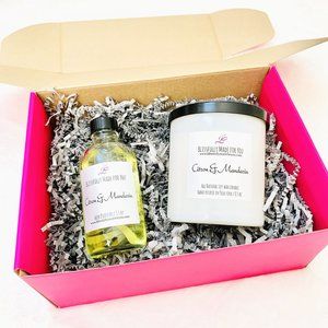 Candle & Diffuser Gift Set - Citron & Mandarin